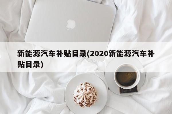 新能源汽车补贴目录(2020新能源汽车补贴目录)