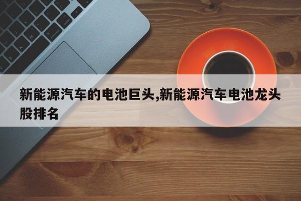 新能源汽车的电池巨头,新能源汽车电池龙头股排名