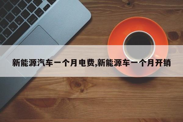 新能源汽车一个月电费,新能源车一个月开销