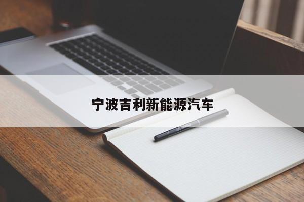 宁波吉利新能源汽车 第1张