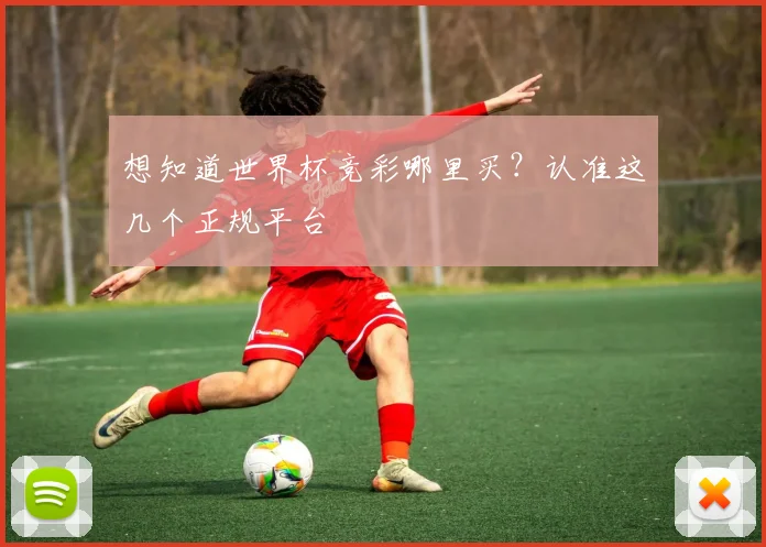 想知道世界杯竞彩哪里买?认准这几个正规平台